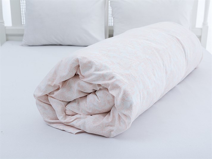 dantelă Double Lenjerie De Pat 200x220 cm Roz