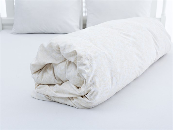 dantelă Double Lenjerie De Pat 200x220 cm Bej