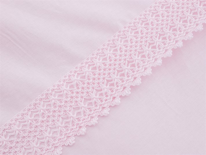 Darlene Cu Bumbac Double Lenjerie De Pat 200x220 cm Roz