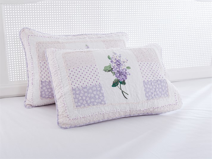Davina  Patchwork Pentru o persoana  SET CUVERTURĂ DE PAT 160x240 cm Violet