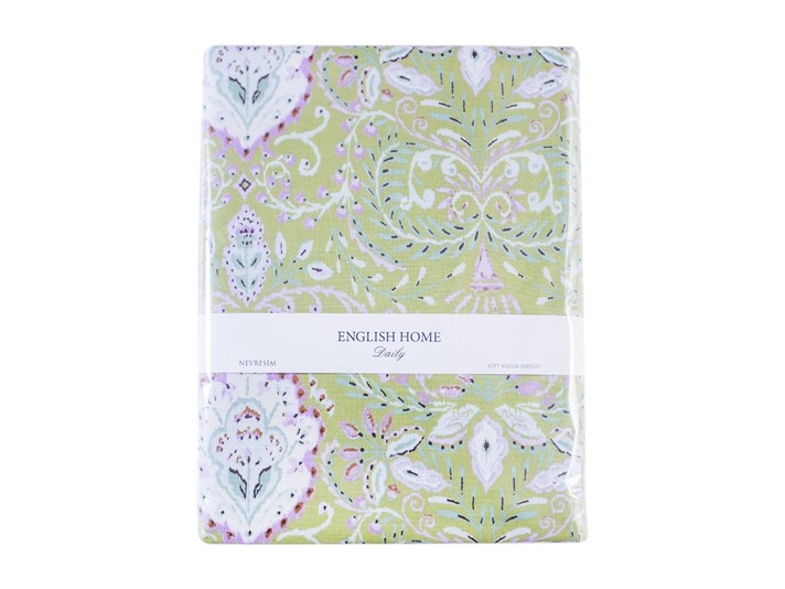 Dayne Cu Bumbac Double Lenjerie De Pat 200x220 cm Verde