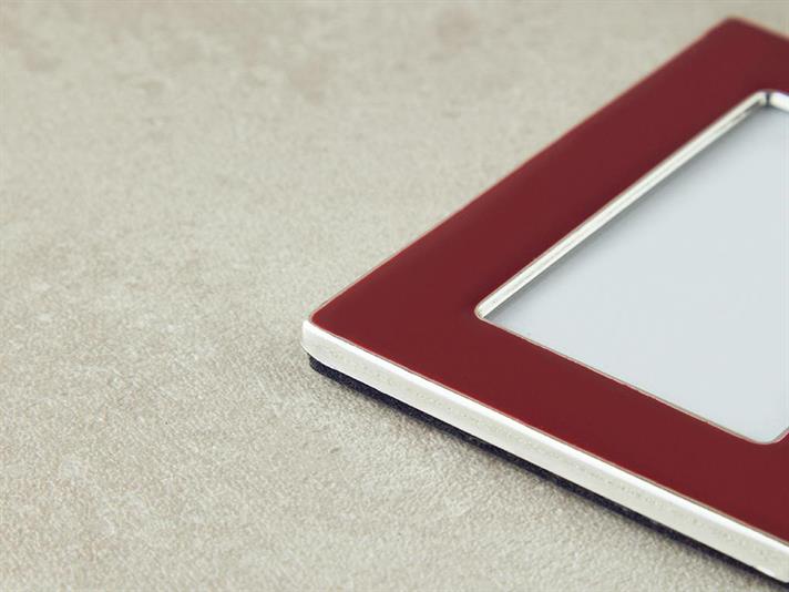 Sweet Memories Framed Accessory With Hanger 7,5x10 cm Claret Red