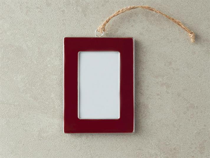 Sweet Memories Framed Accessory With Hanger 7,5x10 cm Claret Red