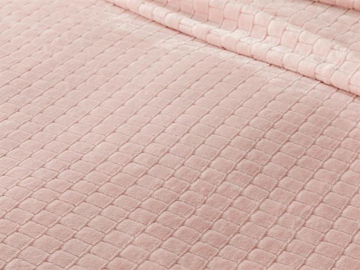 Delicate Super Soft Double Person  PĂTURĂ 200x220 cm Pink