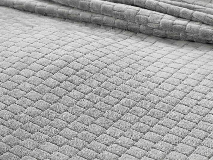 Delicate Super Soft Double Pătură 200x220 cm Gri