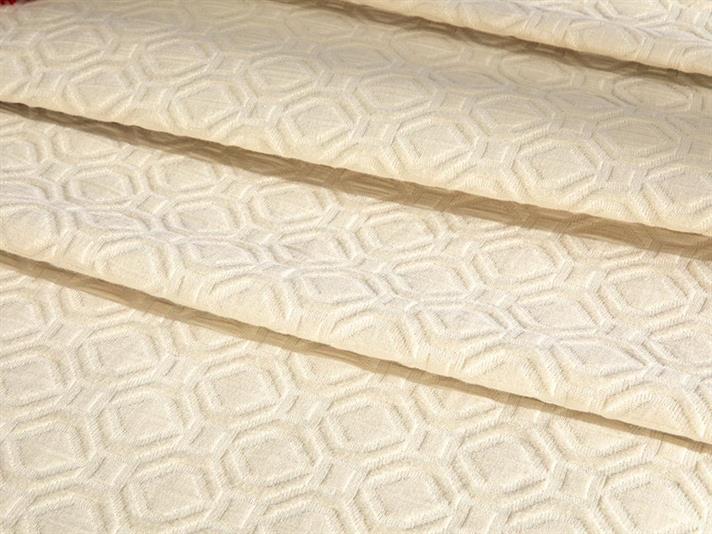 Delilah Kabartma Jakar Persoană dublă  SET CUVERTURĂ DE PAT 240X260 cm Albastru deschis