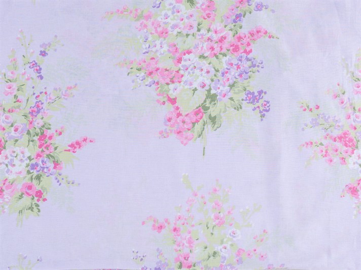 Delphinium Cu Bumbac Cu 2 Piese Față De Pernă 50x70 cm Lila
