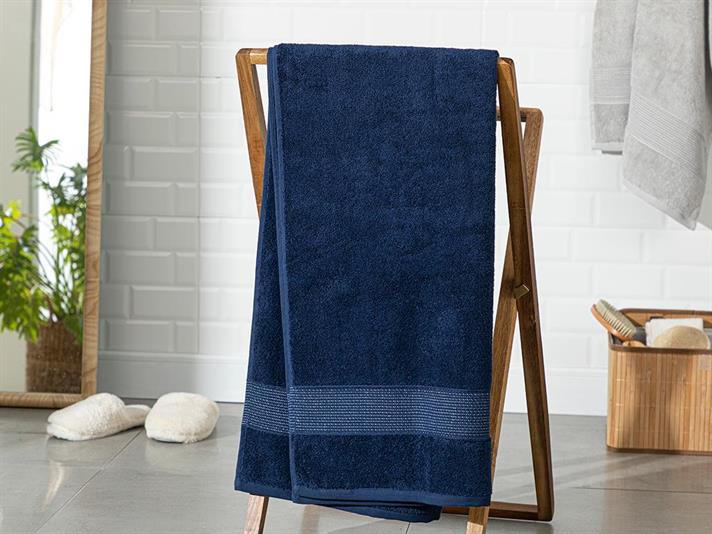 Deluxe Prosop De Baie Twist Scăzut, Bumbac, 90*150 Cm, Natural - Burgundia