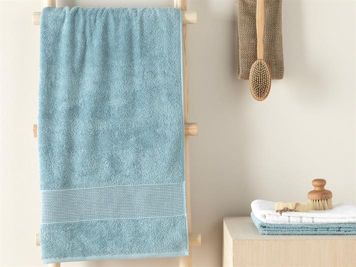 Deluxe Low Twist Low Twist Bath Towel 90x150 cm Blue