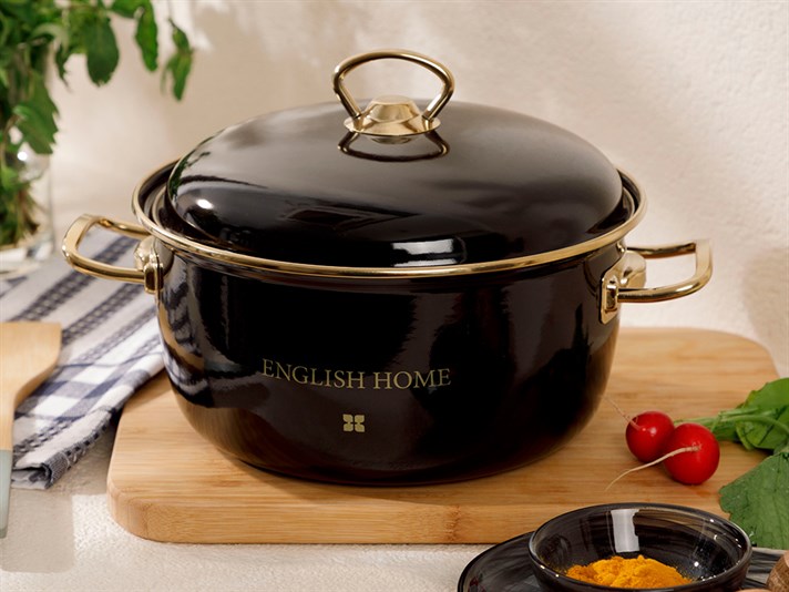 Denby Enamel Frying Pan 22 cm Black