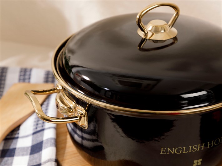 Denby Enamel Frying Pan 22 cm Black