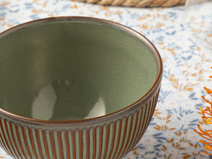 Dentro Silicone Bowl 15 cm Green