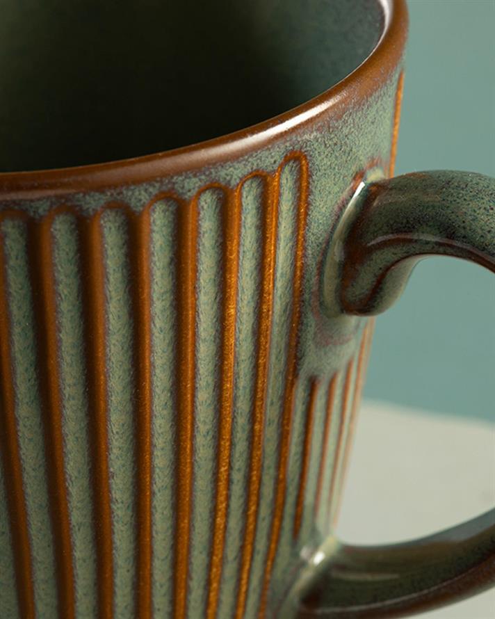 Dentro Ceramic Cup 330 ml Green