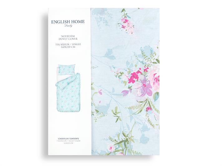 Pretty Romance Cotton For One Person Duvet Cover 160x220 cm Pink