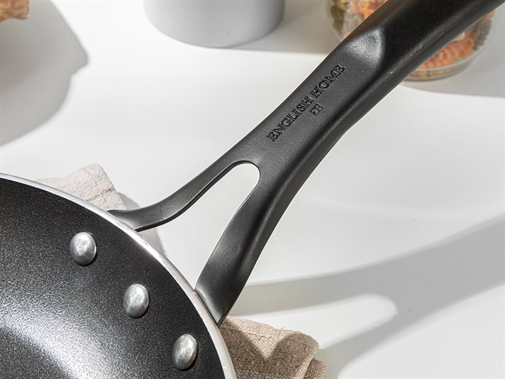 Diamond Aluminum Non-stick Fry Pan 24 cm Black