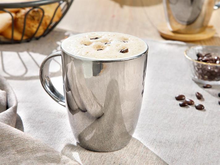 Dida Porțelan Cupă 300 Ml Argint.