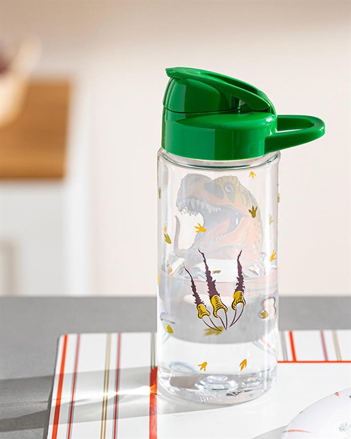 Dinosaurs World Tritan Băiat Recipient Lichide Copii 500 ml Verde