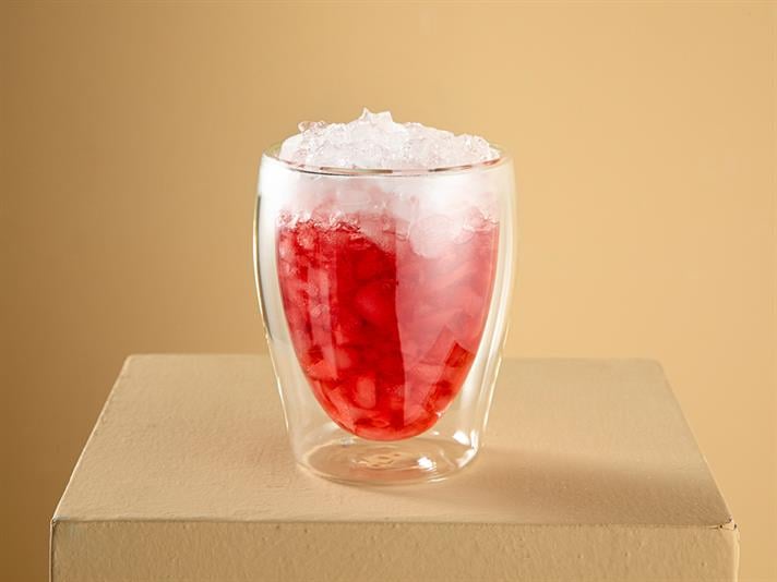 Doppia Borosilicate Glass Double Wall Cup 250 ml Transparent