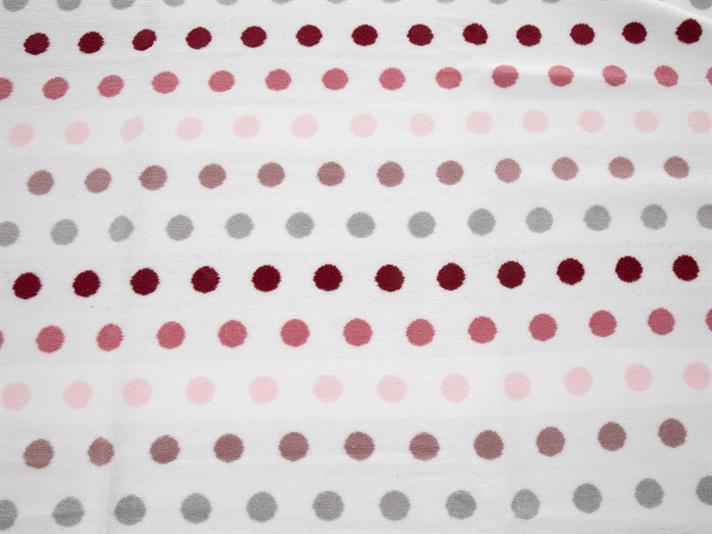 Dotă cu dungi Cottony Double Person  PĂTURĂ 200x220 cm Claret Red