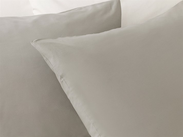 drept Cu Bumbac Cu 2 Piese Față De Pernă 50x70 cm Gri Urban