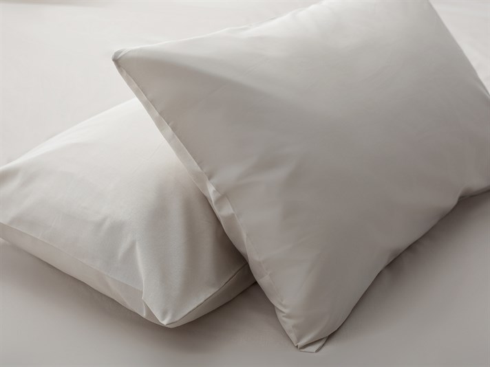 drept Cottony Set 2  FAȚĂ DE PERNĂ 50x70 cm Stone Color