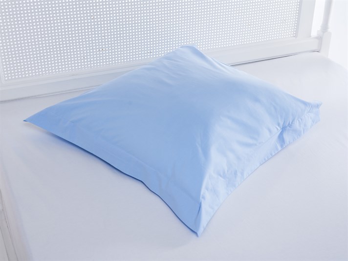drept Cu Bumbac Față De Pernă 70x70 cm Albastru