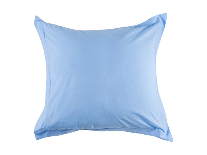 drept Cu Bumbac Față De Pernă 70x70 cm Albastru