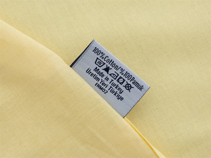 drept Cottony For One Person  CEARȘAF 160x240 cm Yellow.