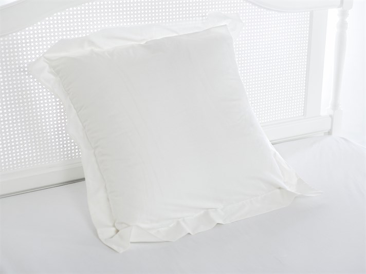 drept Cu Bumbac Single Față De Pernă 70x70 cm Alb Spart