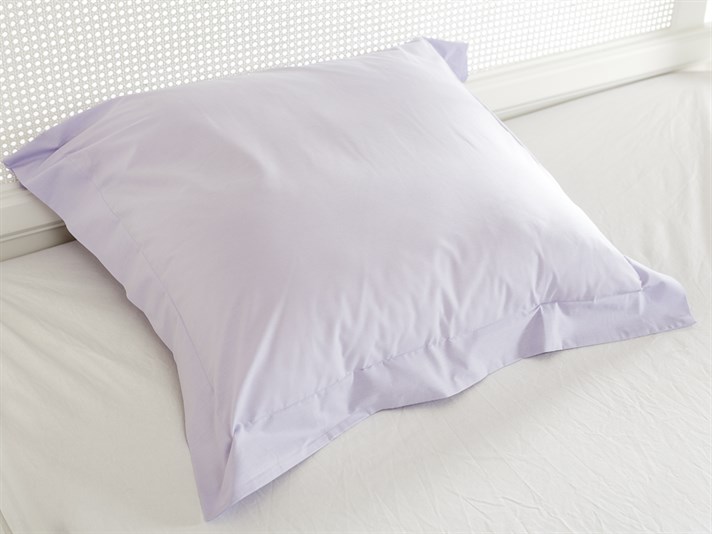 drept Cu Bumbac Single Față De Pernă 70x70 cm Lila De Vară