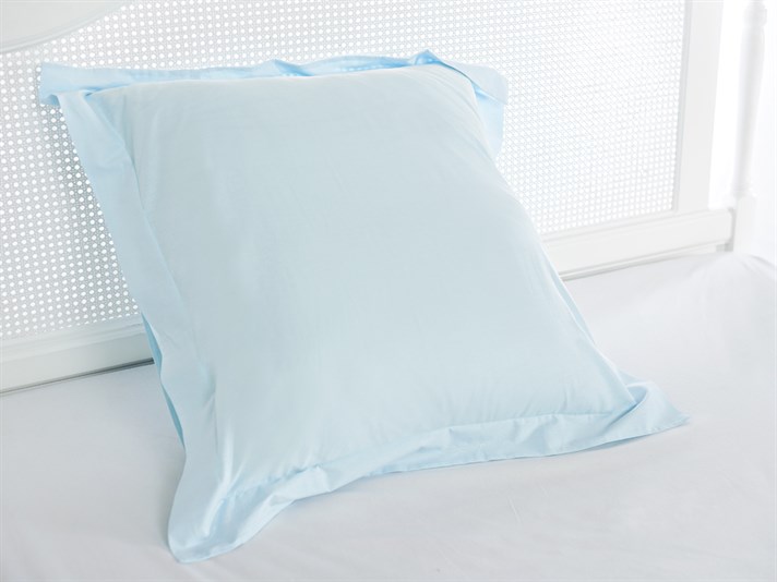 drept Cu Bumbac Single Față De Pernă 70x70 cm Turcoaz