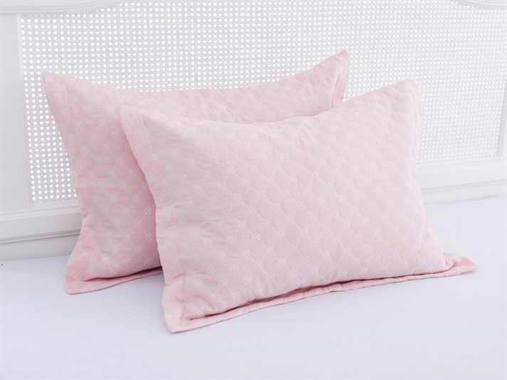 drept  Cover Double Person  SET CUVERTURĂ DE PA 240x260 cm Pink