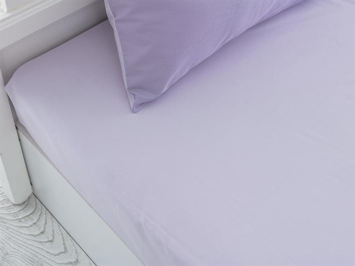 drept Bumbac Single Set Lenjerie De Pat 160x220 cm Violet