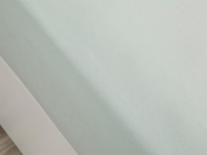drept Cu Bumbac Single Cearșaf Cu Elastic 100x200 cm Seledon