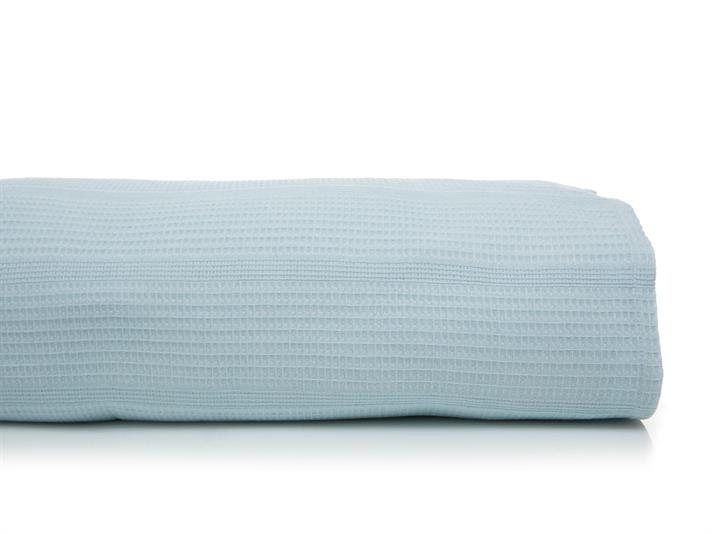 drept Cottony Persoană dublă  CUVERTURĂ 200x230 cm Albastru Deschis