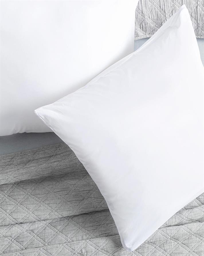 drept Cu Bumbac Cu 2 Piese Față De Pernă 65x65 cm Alb