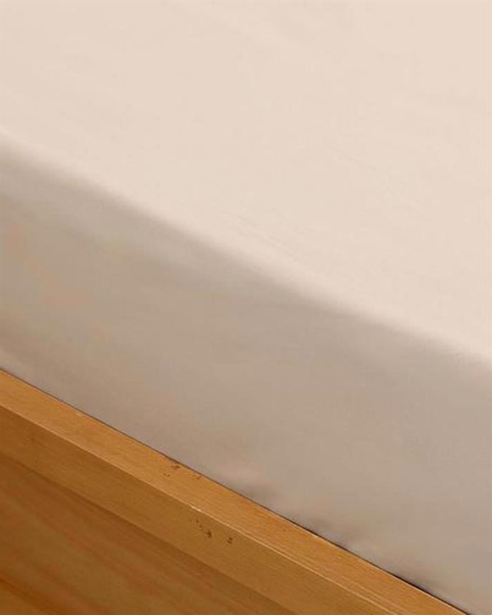 drept Cu Bumbac Small Single Cearșaf 140x200 cm Spumă De Cafea