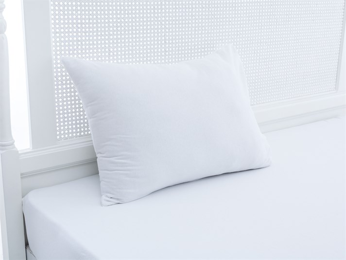 drept Penye Single Set Cearșaf Cu Elastic 100x200 cm Alb