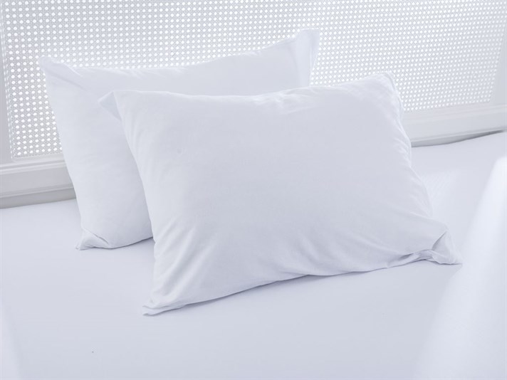 drept Penye Single Set Cearșaf Cu Elastic 100x200 cm Alb