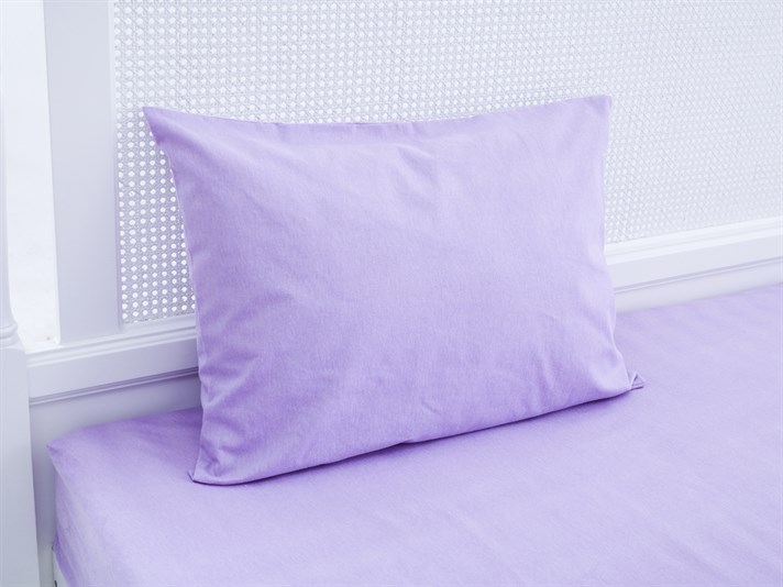 drept  Flanelă For One Person  SET DE CEARȘAFURI E 100x200 cm Lilac.