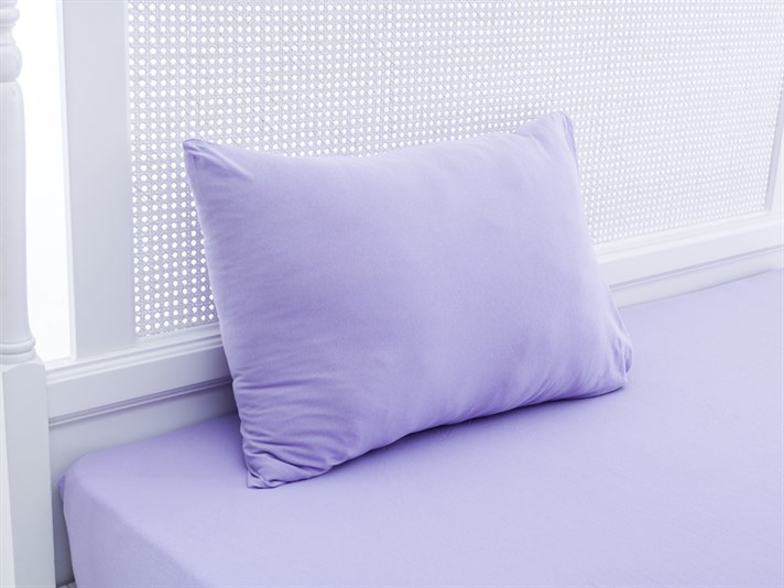 drept Penye Single Set Cearșaf Cu Elastic 100x200 cm Lila