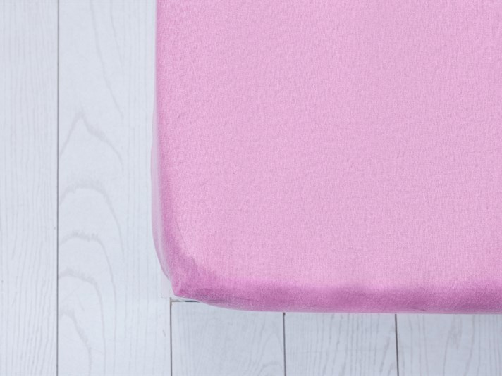 drept  Flanelă Double Person  SET DE CEARȘAFURI E 160x200 cm Rose Color