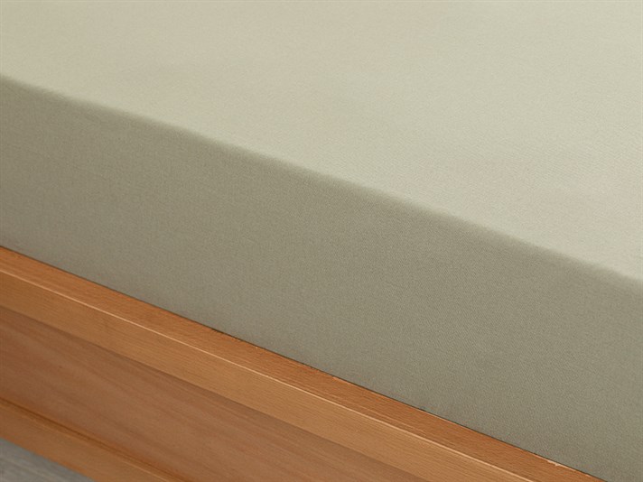 drept  Tricot Double Person  SET DE CEARȘAFURI E 160x200 cm Sage Green