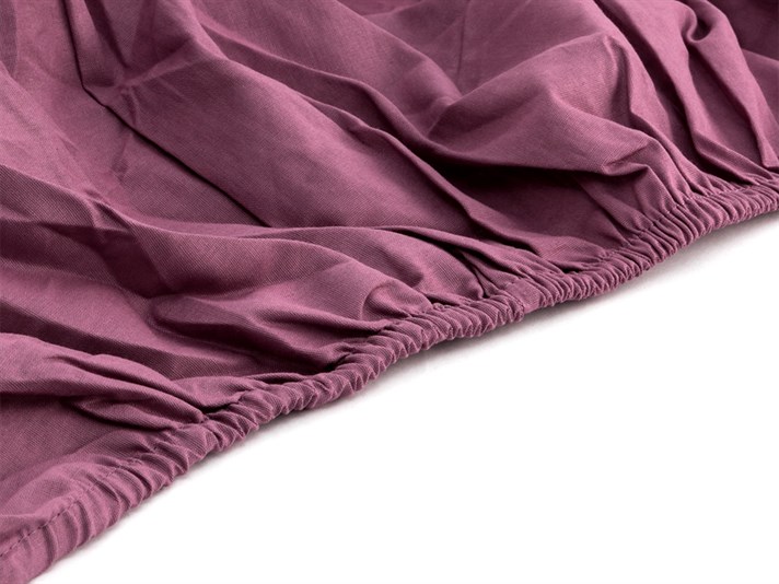 drept Cottony Double Person  CEARȘAF ELASTIC 160x200 cm Mov deschis