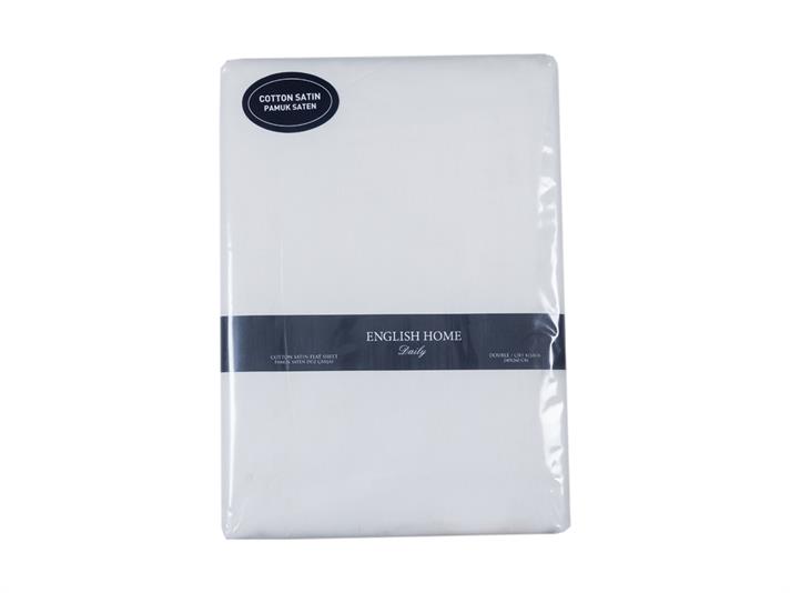 drept Satin De Bumbac Dublu Cearșaf 240*260 Cm Alb închis