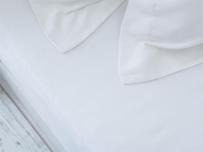drept Satin De Bumbac Dublu Cearșaf 240*260 Cm Alb închis