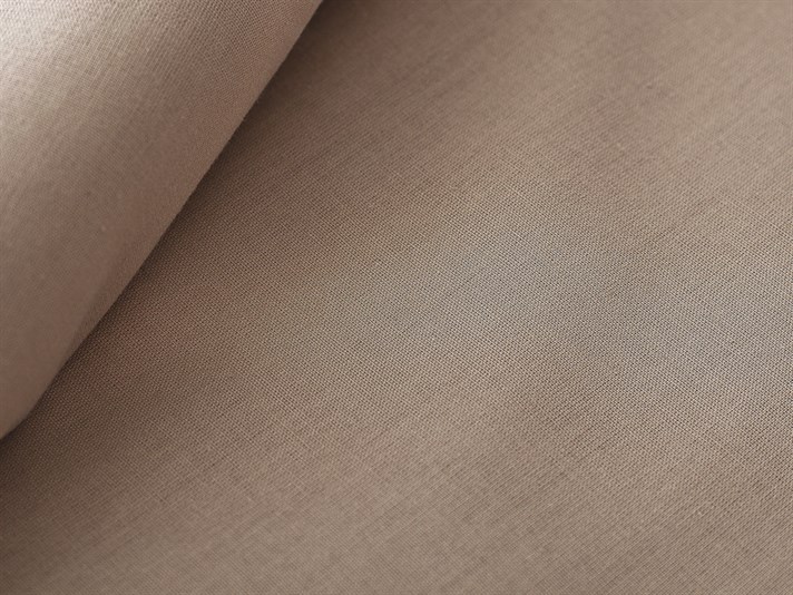 drept Cu Bumbac Double Cearșaf 240x260 cm Bej Închis