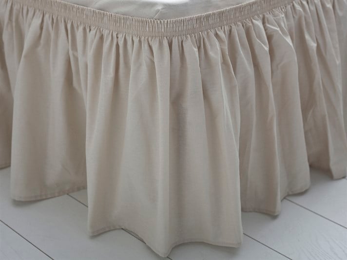 drept Cottony Double Person  VOLĂNAȘ PENTRU PAT 40x800 cm Bej nou