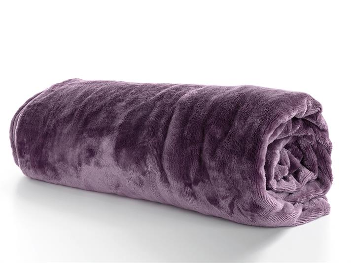 drept  Ultrasoft For One Person  PĂTURĂ 150x200 cm Violet.