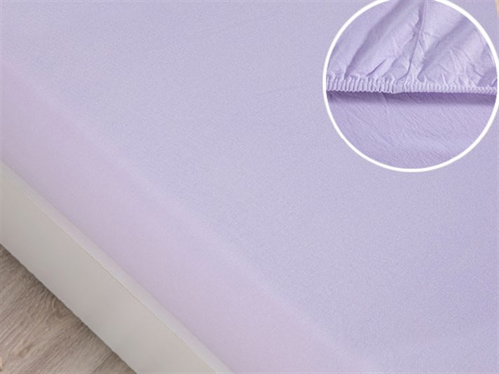 drept  Tricot For One Person  SET DE CEARȘAFURI E 100x200 cm Light Lilac